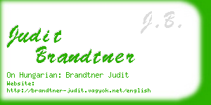 judit brandtner business card